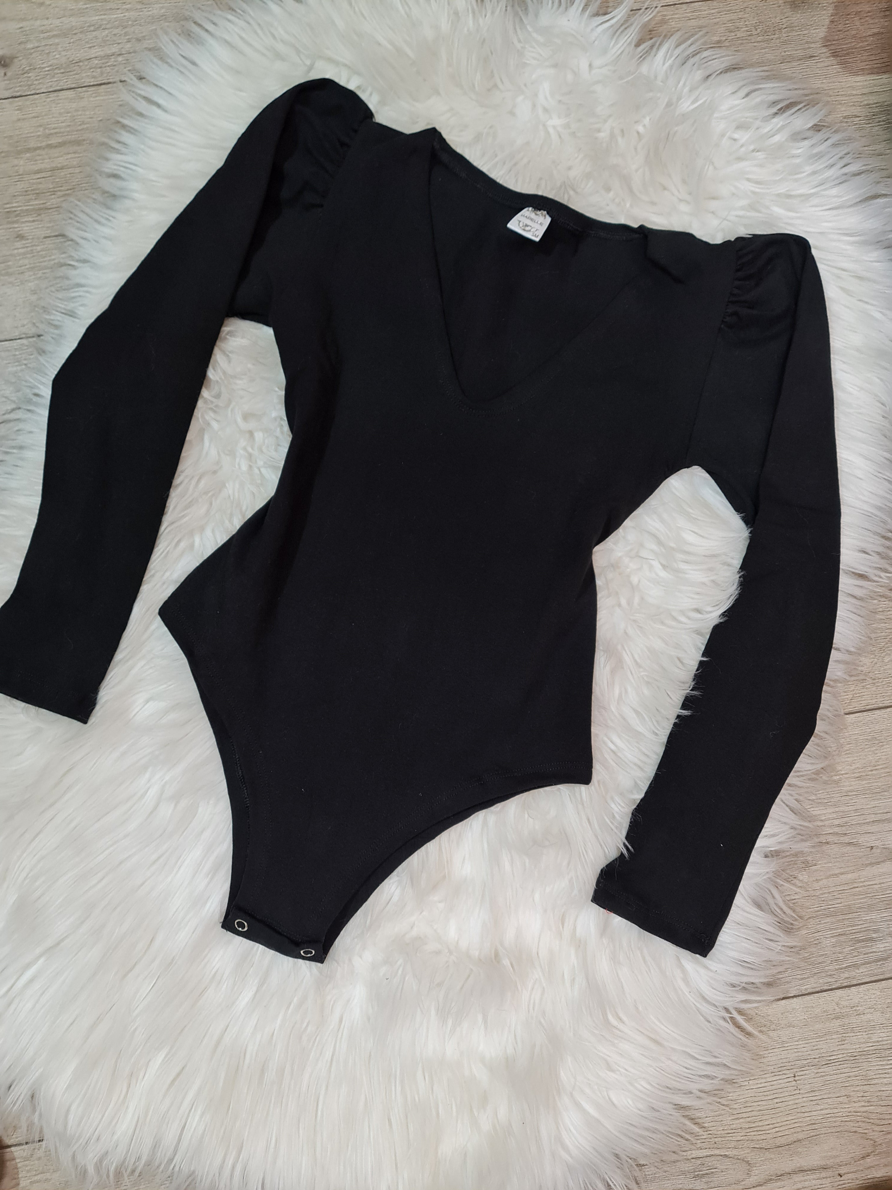 Body Fruncido Escote en V ovalado