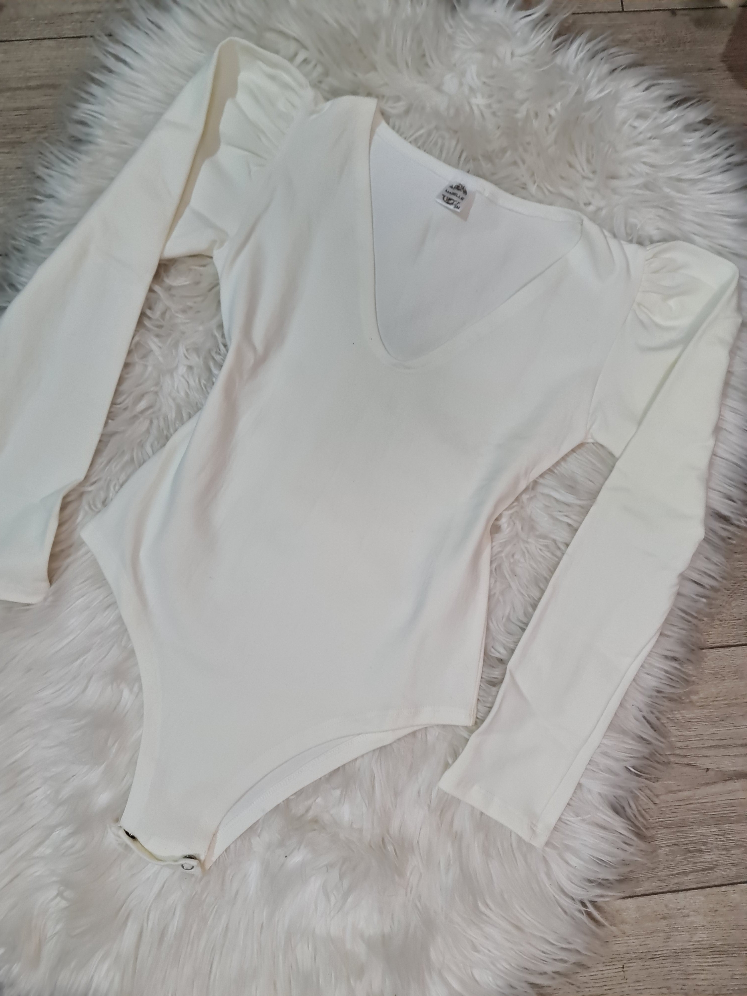 Body Fruncido Escote en V ovalado