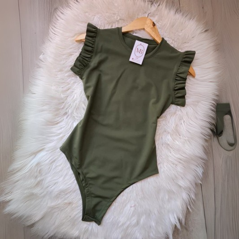 Body Vuelos Escote Cuadrado