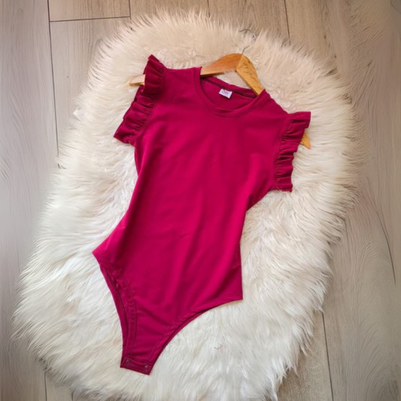 Body Vuelos Escote Cuadrado