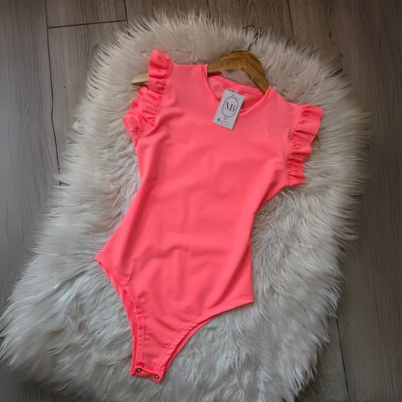 Body Vuelos Escote Cuadrado