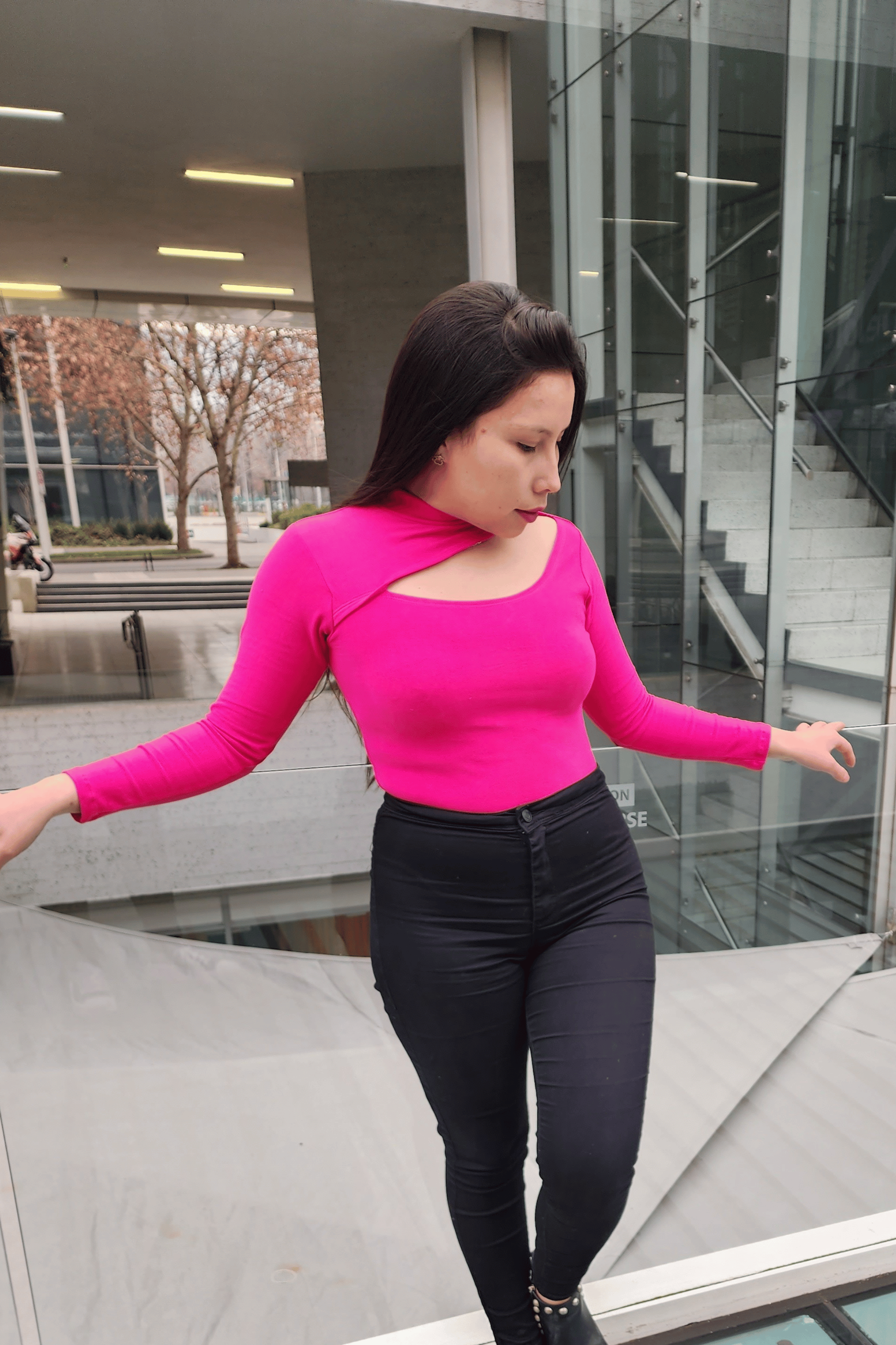 BODY MUJER ASIMÉTRICO MABEL OJAL