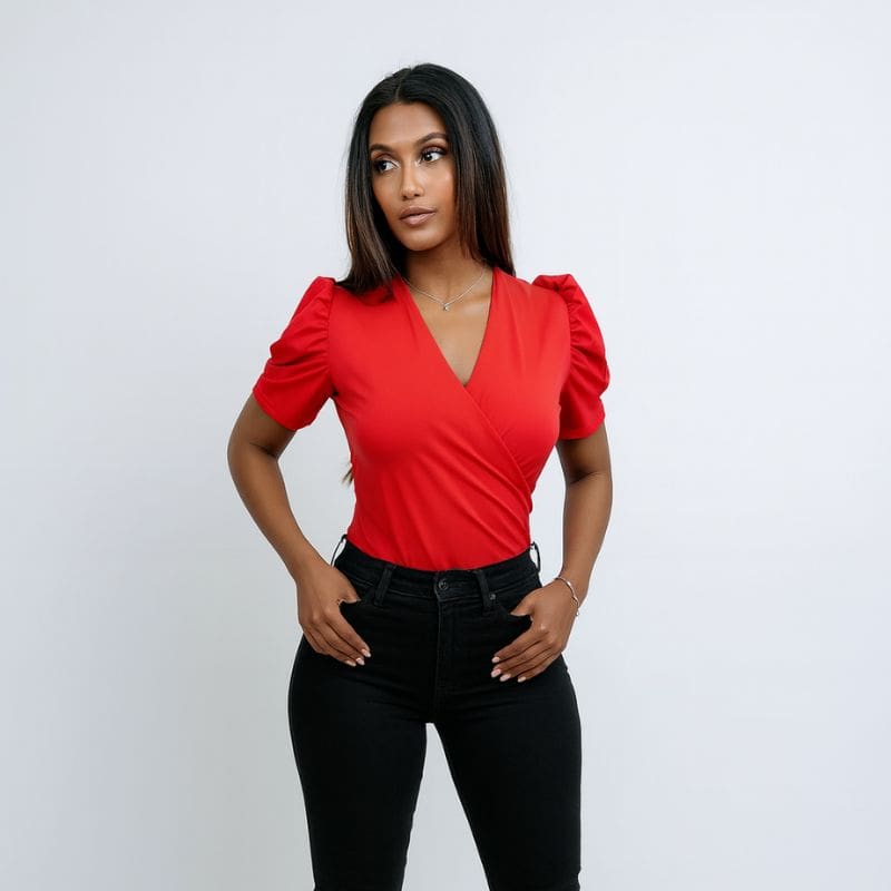 Agustina Manga Corta