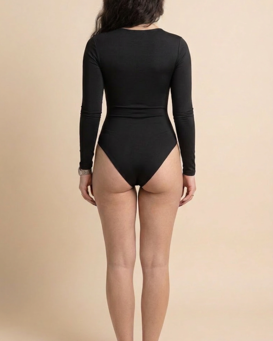 Body Kelly Doble Lycra Manga Larga