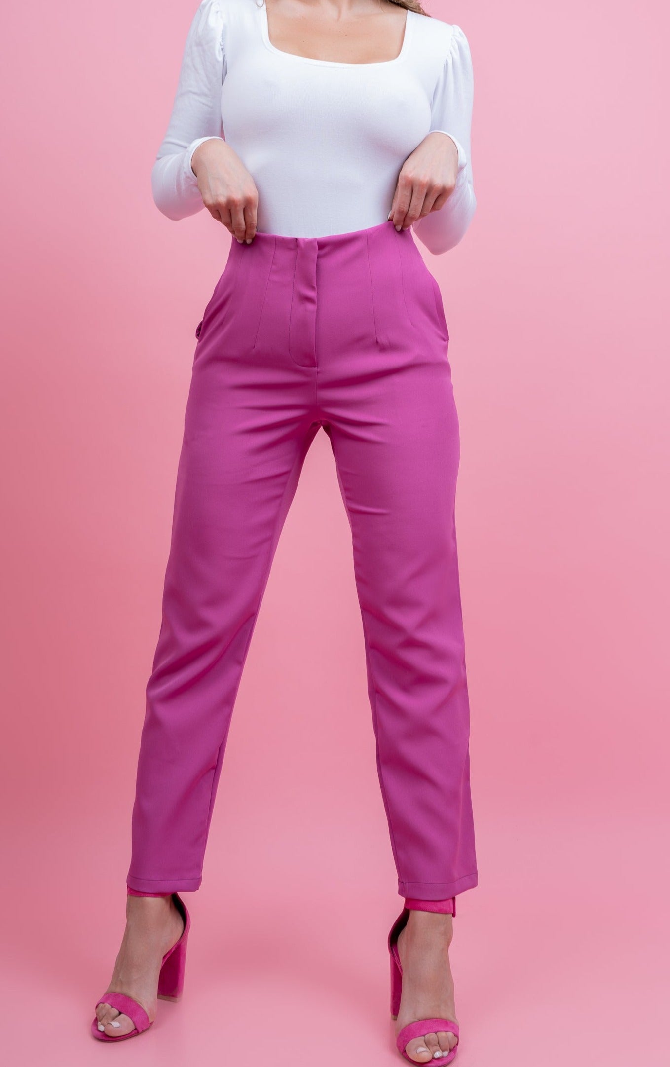 Pantalón Sastre Magenta