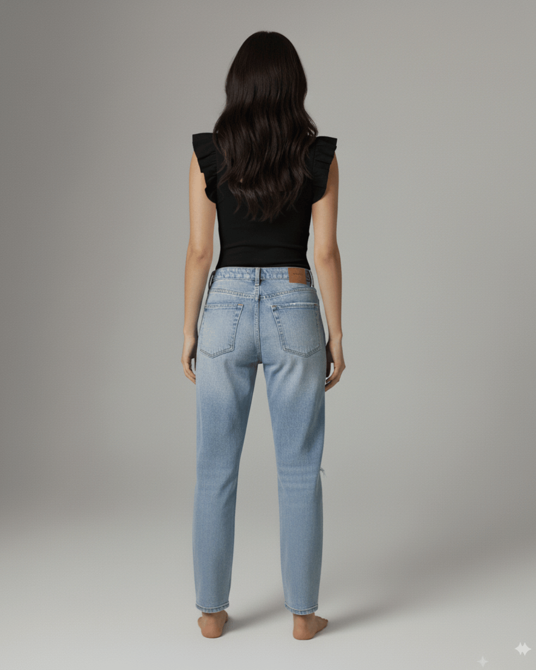 Body Vuelos Escote Cuadrado