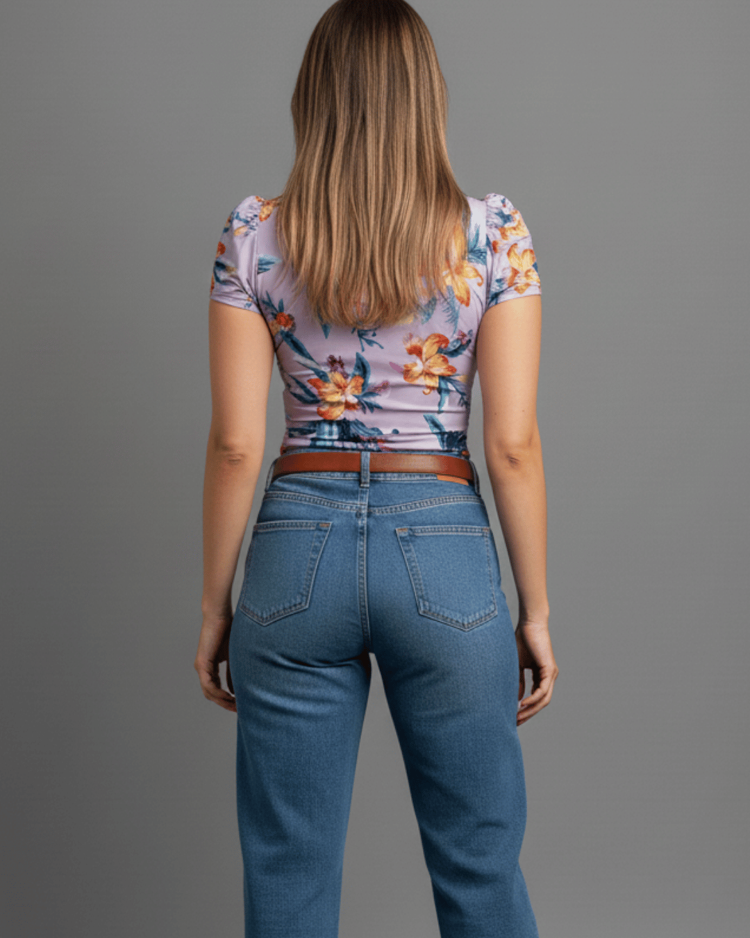 Body Cuello Cuadrado Manga Princesa - Body Queen
