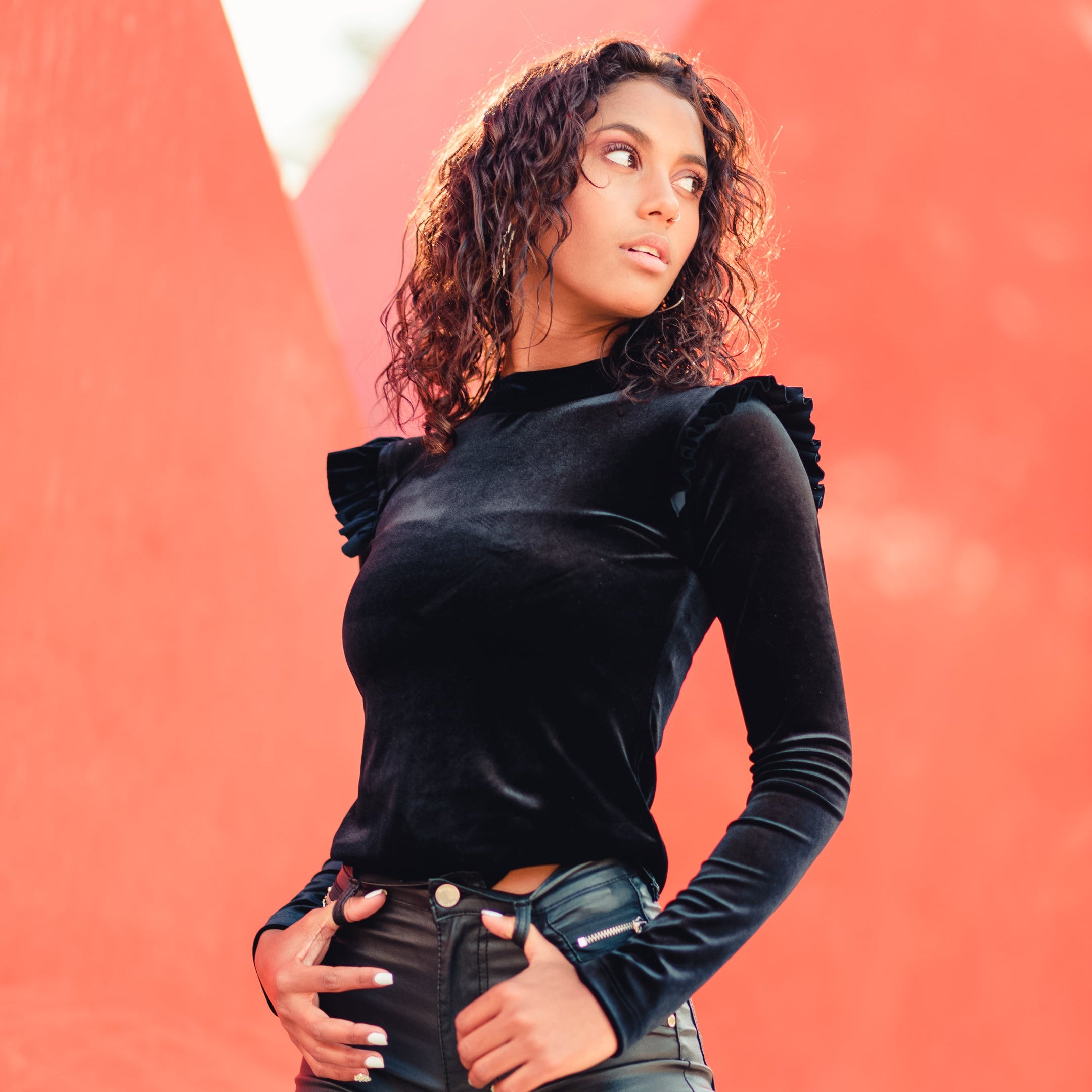 Polera Sara Manga Larga