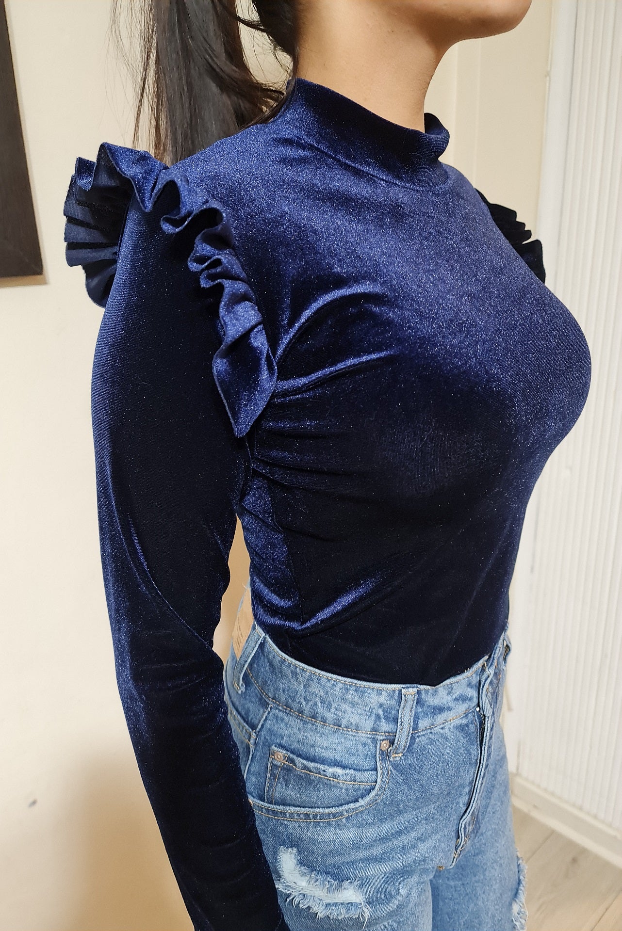 Polera Sara Manga Larga