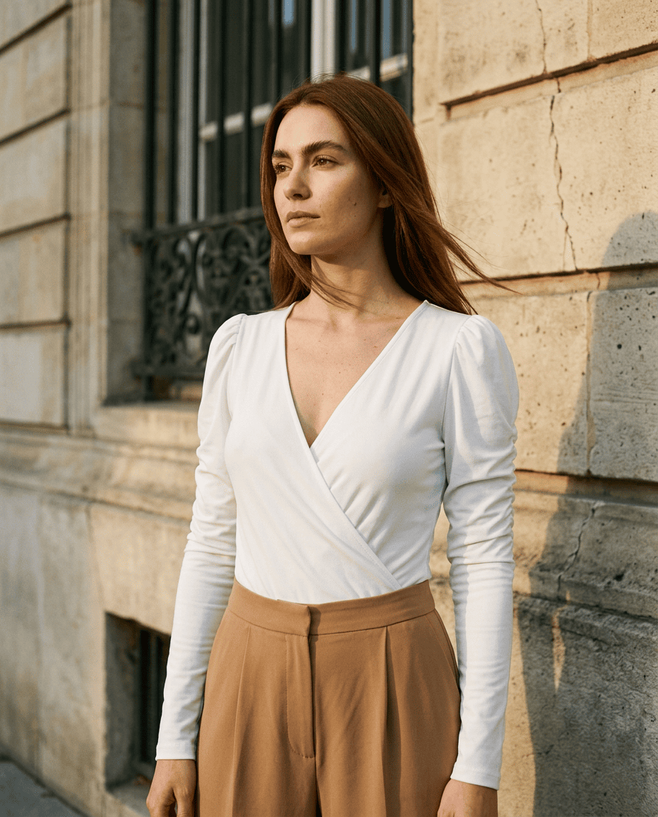 Body Agustina Escote Cruzado