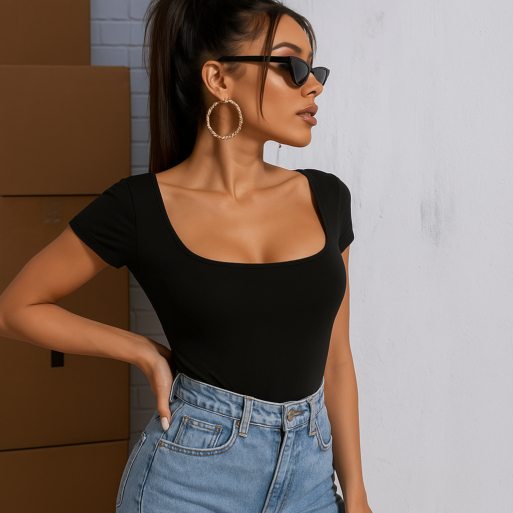 Body Kelly Manga Corta