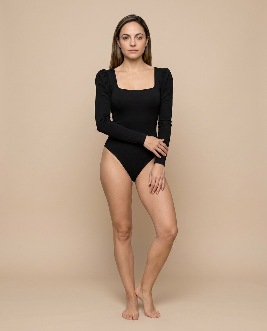 Body Kelly Escote Cuadrado (FRUNCIDO)